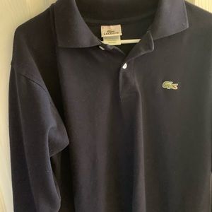 Vintage Lacoste long sleeve polo